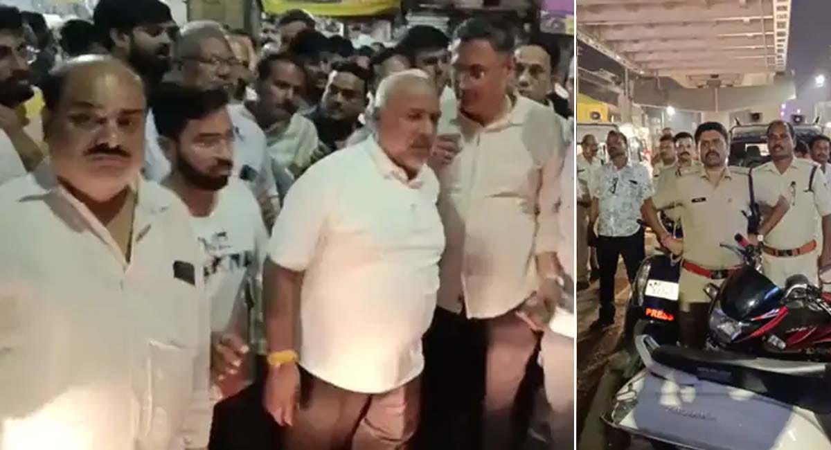 जबलपुर में पूर्व महापौर और ट्रैफिक पुलिस के बीच विवाद, पुलिस के खिलाफ भाजपा कार्यकर्ता ने किया प्रदर्शन
