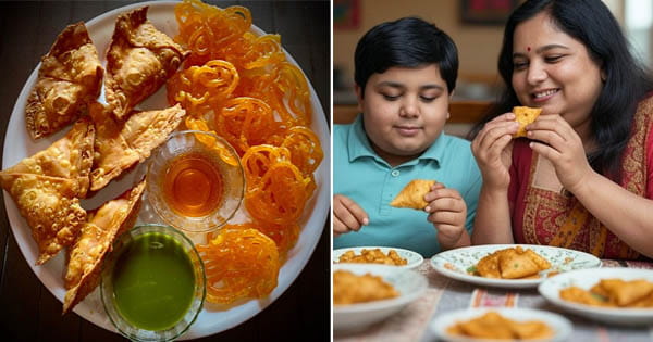 समोसे-जलेबी के शौकीन हो जाइए सावधान! कैंटीनों में लगेंगे तेल और चीनी के चेतावनी बोर्ड, केंद्रीय स्वास्थ्य मंत्रालय का बड़ा फैसला