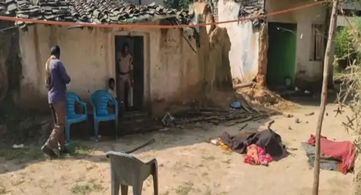 पति-पत्नी की लाश घर के आंगन में मिली, डंडे से पीट-पीटकर की गई हत्या