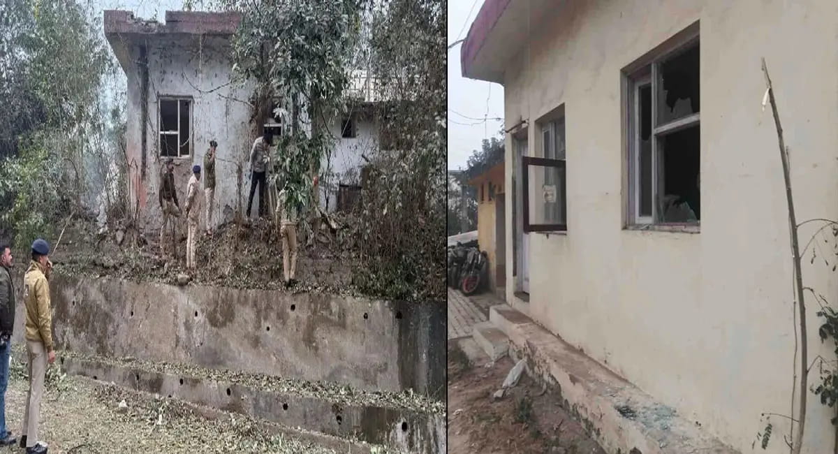घटनास्थल सील, कई सरकारी भवन क्षतिग्रस्त