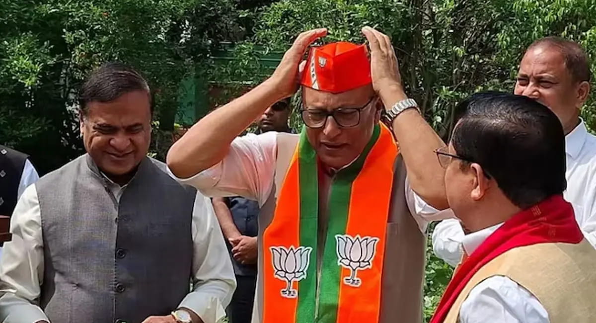 विधानसभा चुनाव से पहले कांग्रेस को 440 वोल्ट का झटका, बोरदोलोई ने थामा भाजपा का दामन