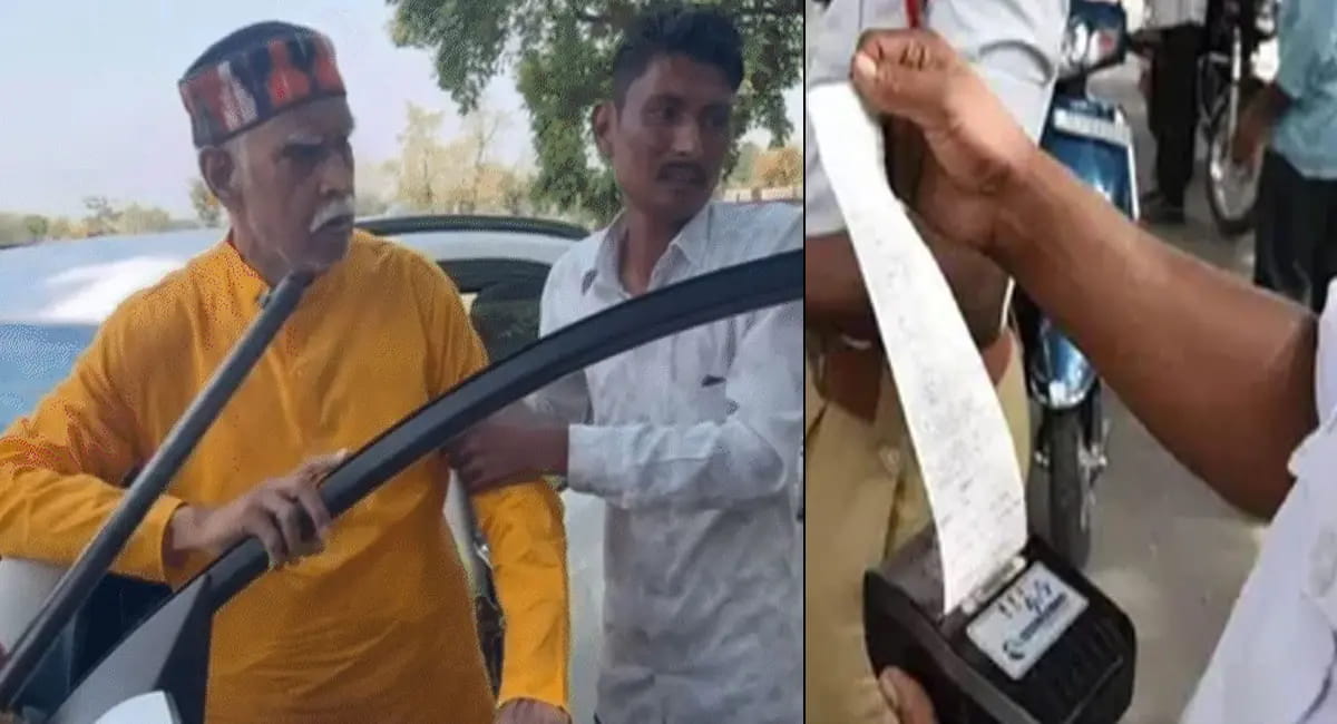 सीट बेल्ट चेकिंग से शुरू हुआ विवाद, पुलिस पर उठे सवाल