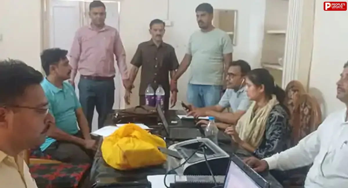 शहडोल में रिश्वतखोर अधिकारी गिरफ्तार, 75 हजार रुपए लेते रंगे हाथ पकड़ाया