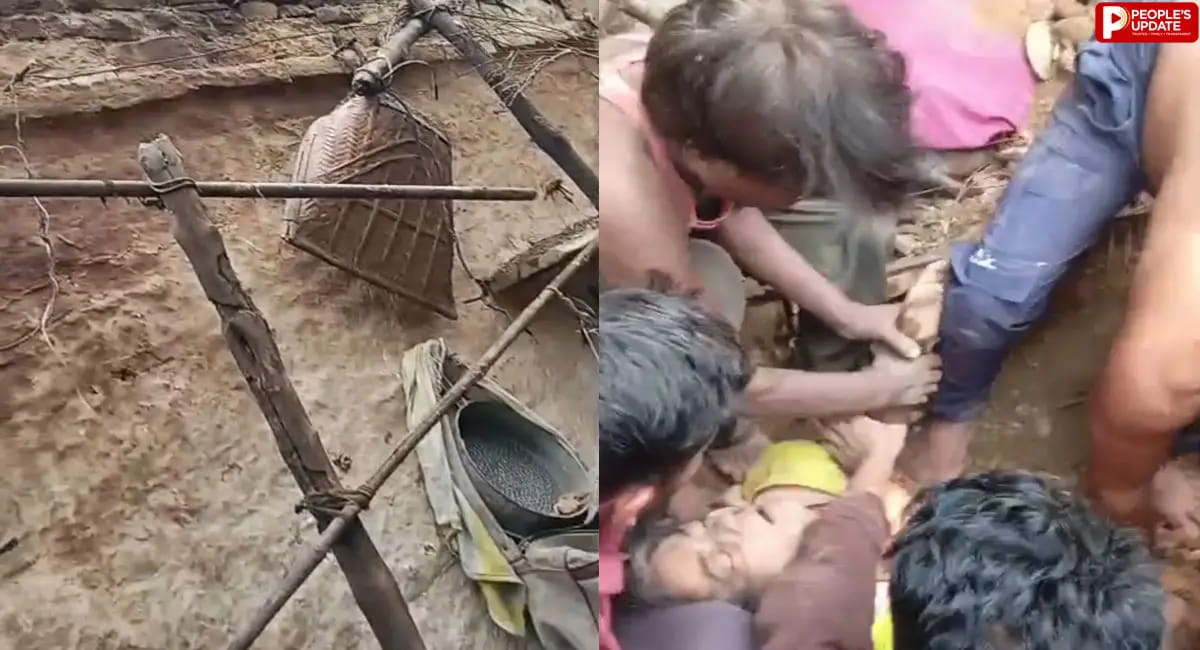 पथरिया में कच्चे मकान की दीवार गिरने से महिला की मौत, मलबे में दब गई थी