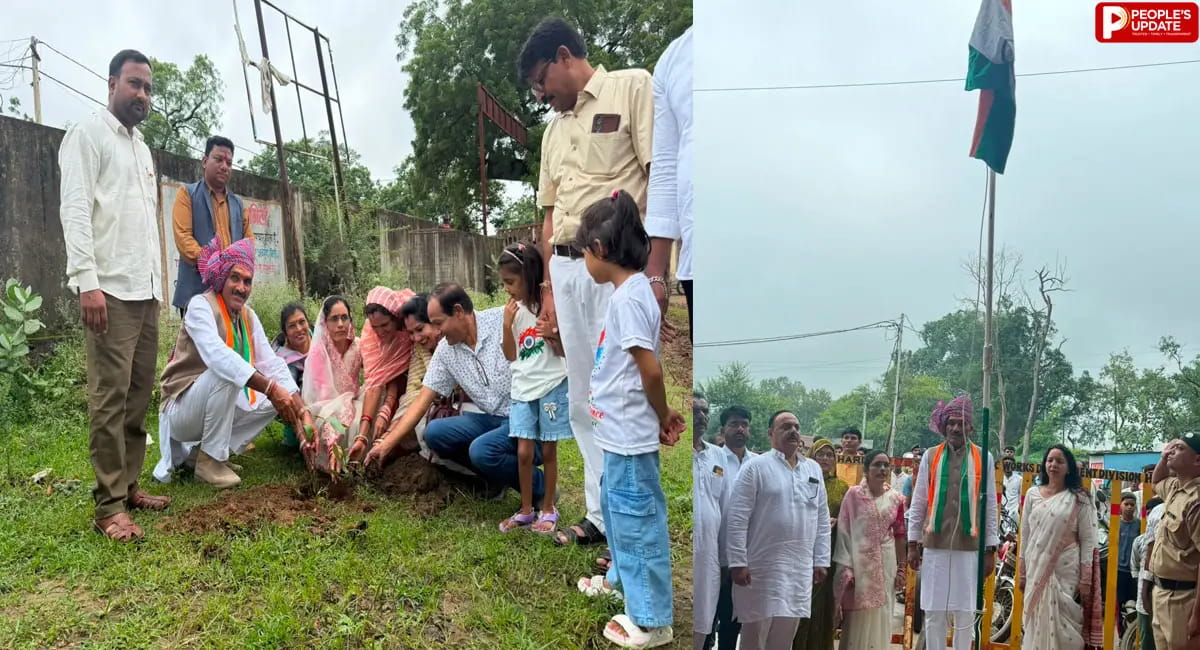 सोहागपुर में धूमधाम से मना स्वतंत्रता दिवस, जालम सिंह ने फहराया तिरंगा; बच्चों की प्रस्तुतियों ने जीता दिल