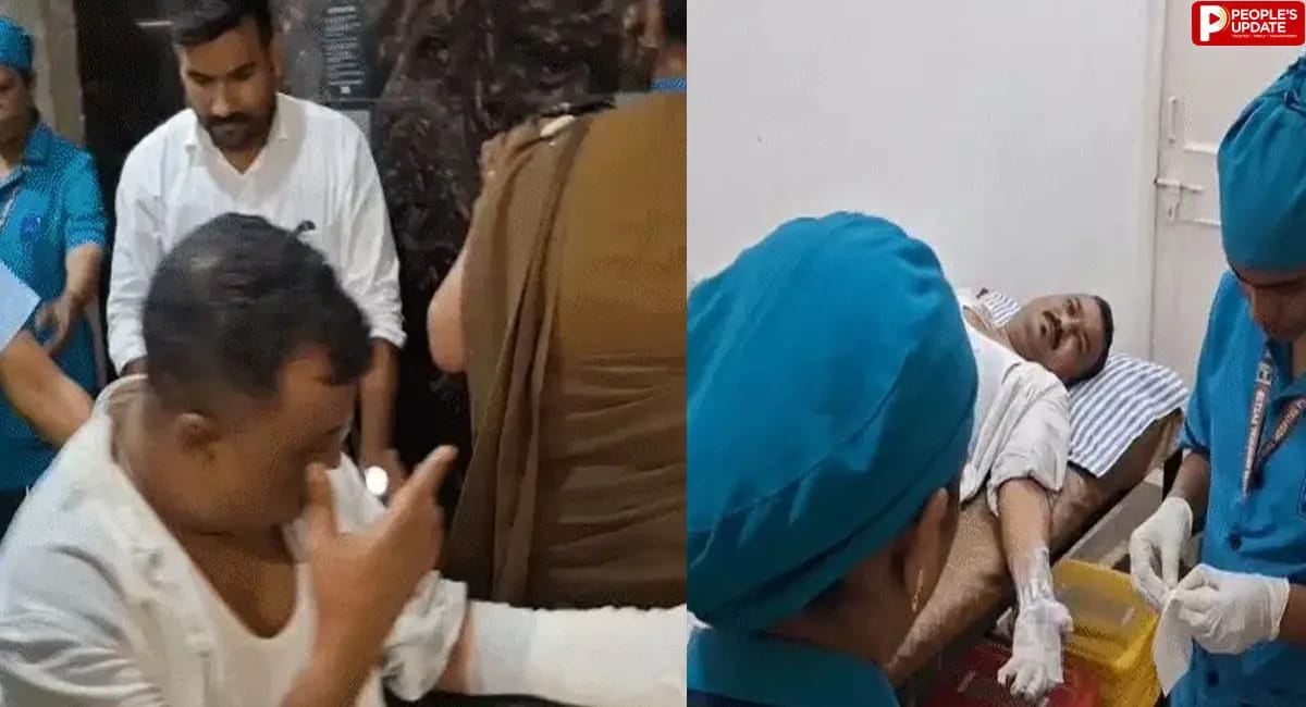 ऑर्डनेंस फैक्ट्री खमरिया में हादसा, बारूद भरते समय कर्मचारी का हाथ झुलसा