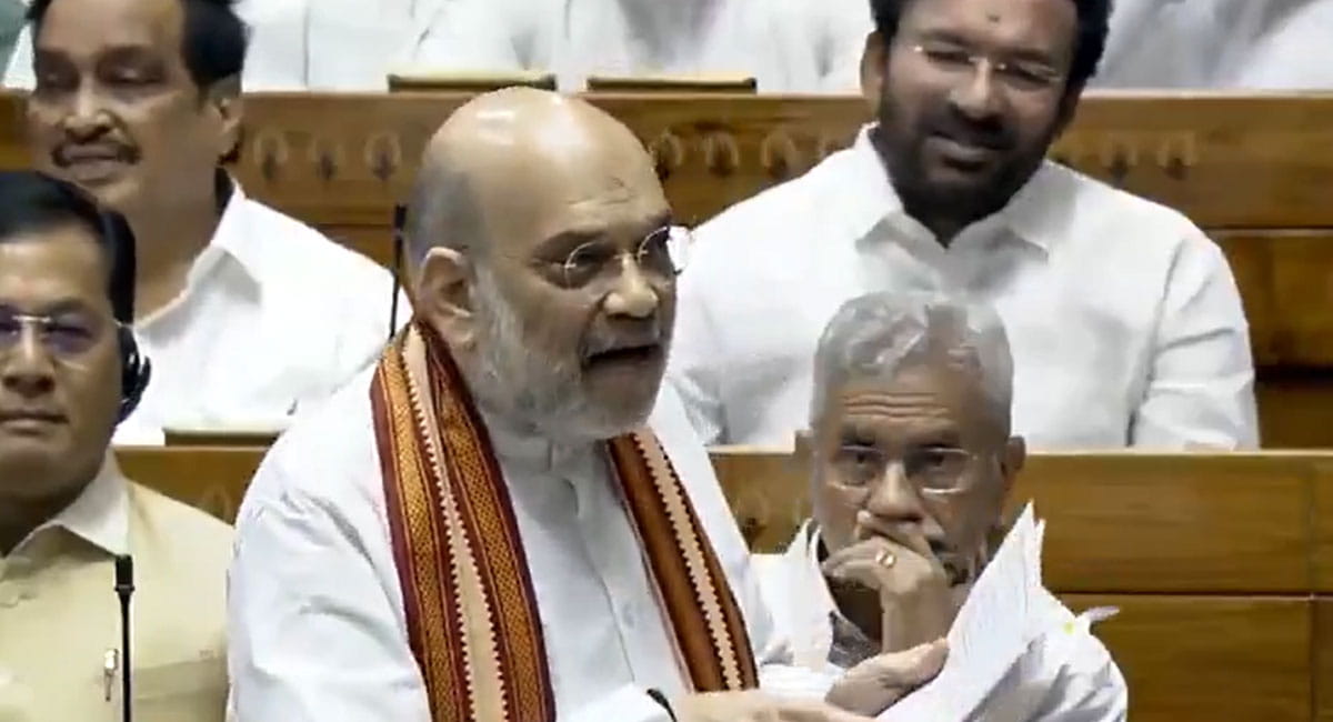 'आतंकवादियों का धर्म देखकर दुखी न हों...', सदन में अखिलेश यादव पर गृह मंत्री अमित शाह का तीखा तंज