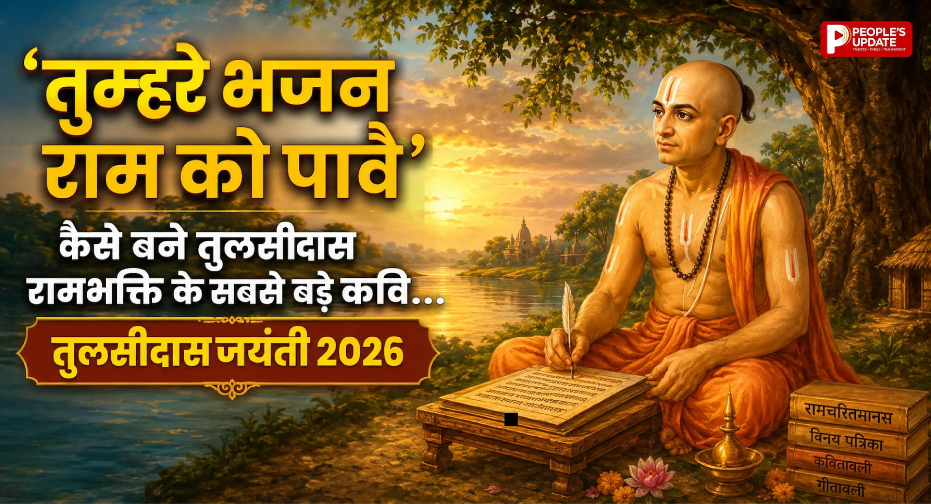 कैसे बने रामभक्ति के सबसे बड़े कवि? जानिए रामचरितमानस और हनुमान चालीसा की कहानी