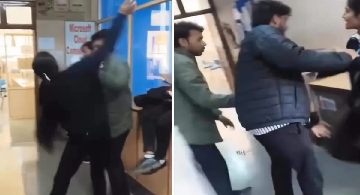  इंदौर में परीक्षा के बीच बवाल: छात्रा ने फैकल्टी को दौड़ा-दौड़ा कर पीटा टीचर की कथित अभद्र भाषा से भड़की छात्रा?  