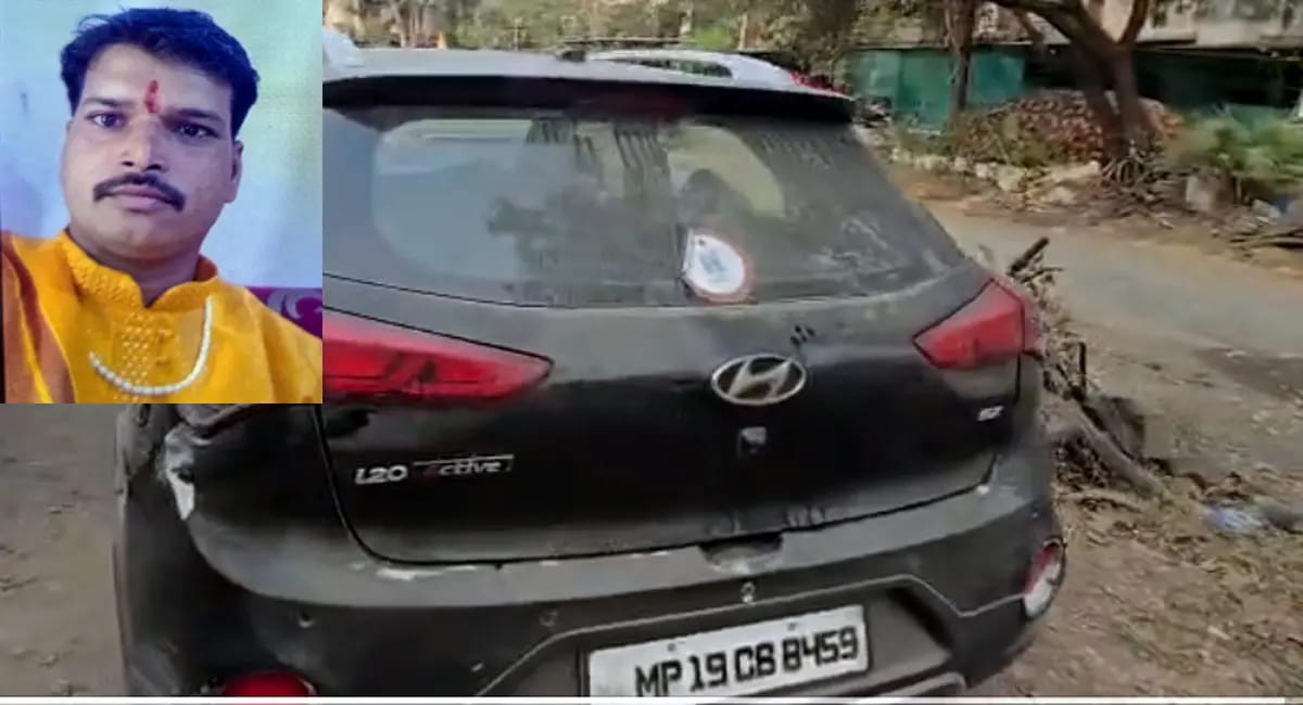 कार में मिला पुजारी का शव, सिर में गोली लगने से मौत नजदीक मिली पिस्टल