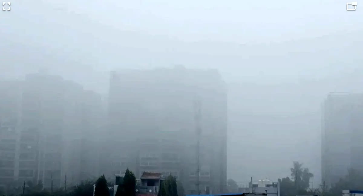 विजिबिलिटी हुई कम - 20 जिलों में बारिश का अलर्ट, कई जगह ओले और घना कोहरा