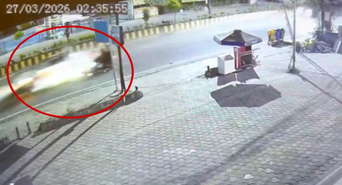 रात ढाई बजे मौत का ‘हिट एंड रन’: चाय पीकर लौट रहे दोस्तों को कार ने उड़ाया, एक की मौत