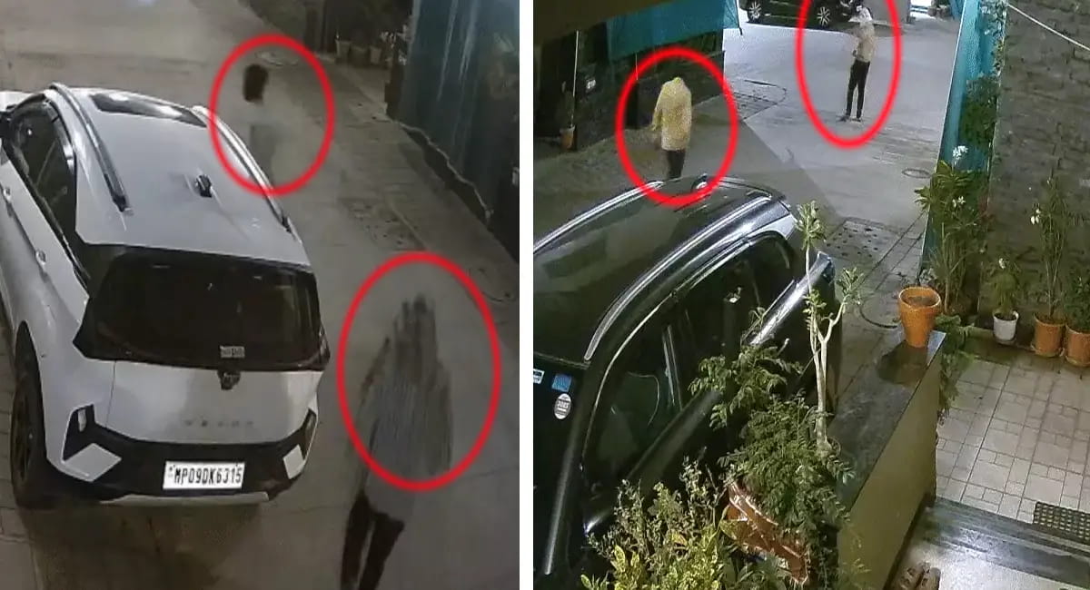  कारोबारी के घर 10 लाख की चोरी, CCTV में कैद गैंग