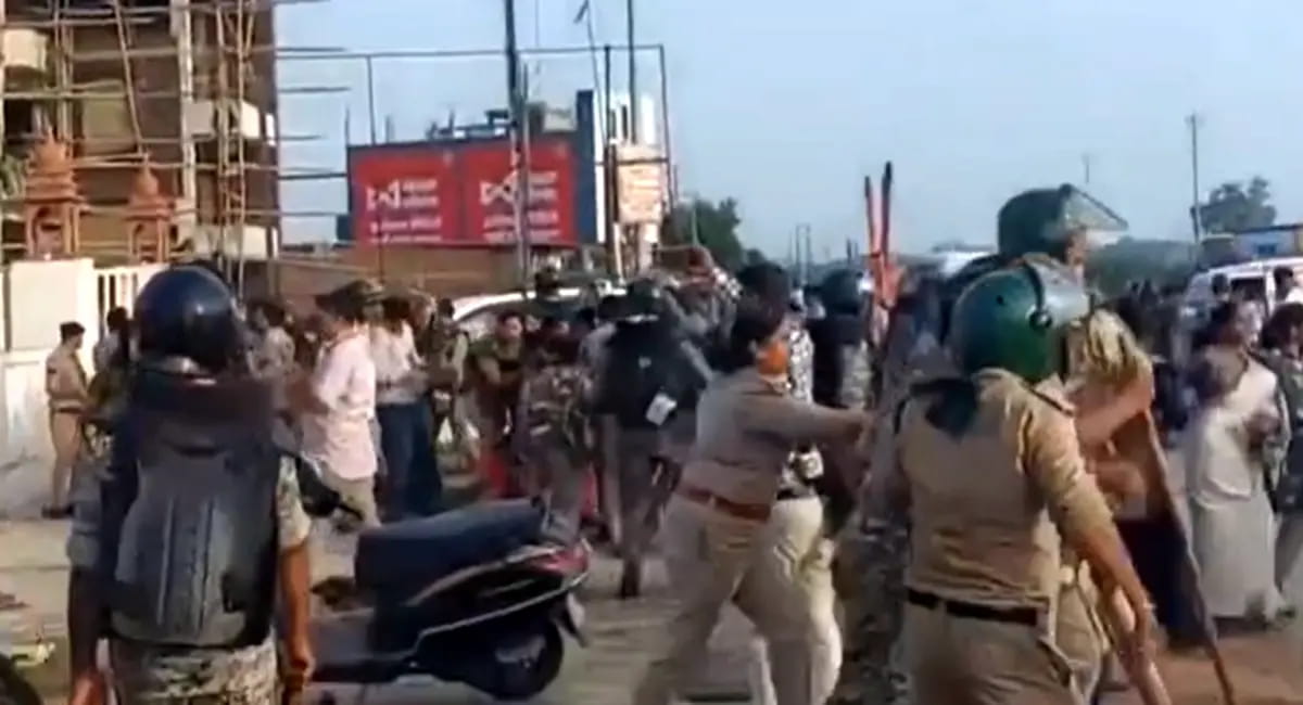  बवाल के बाद,27 भाजपा नेताओं समेत 200 अज्ञात पर एफआईआर