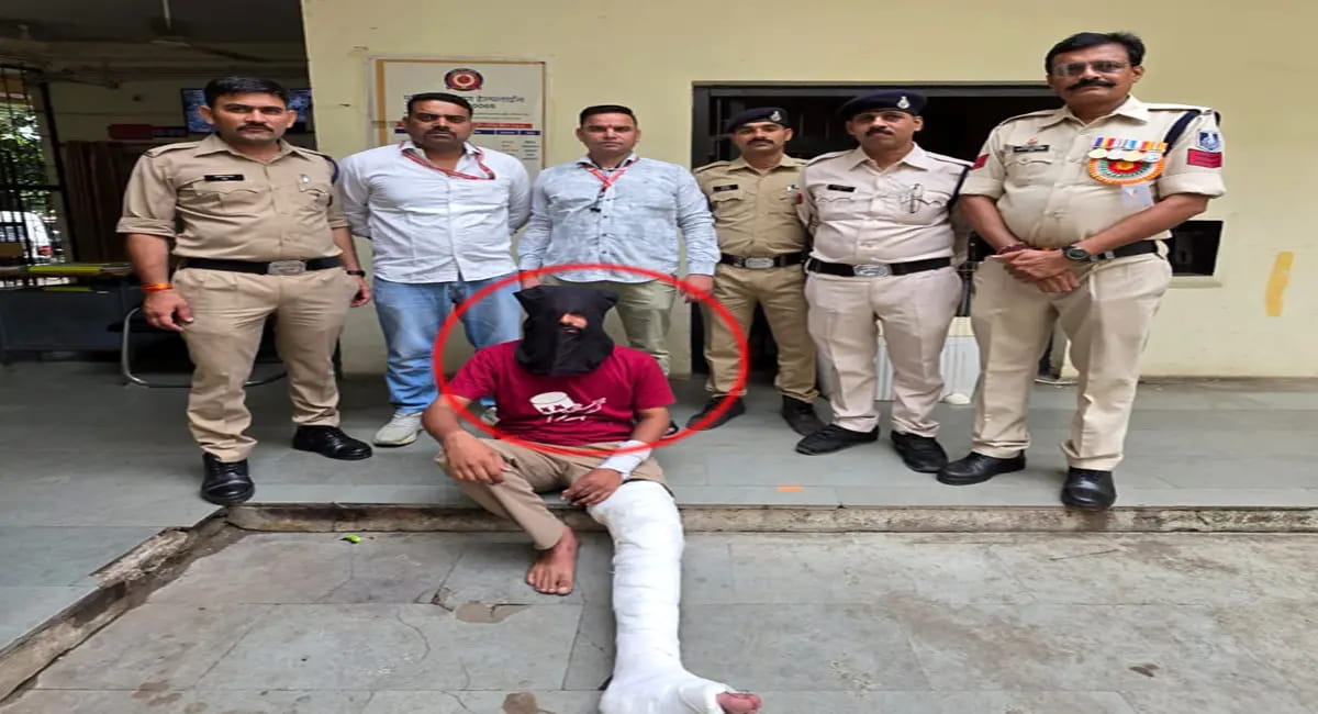 अन्नपूर्णा के पास पिस्टल लेकर घूमता मिला जिलाबदर बदमाश