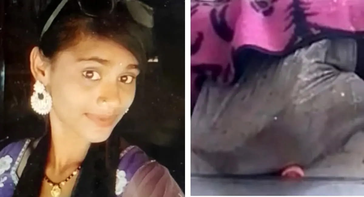 तालाब में मिला 18 वर्षीय नवविवाहिता का शव: शरीर से बंधे मिले करीब 20-20 किलो के दो पत्थर; 6 दिन से थी लापता