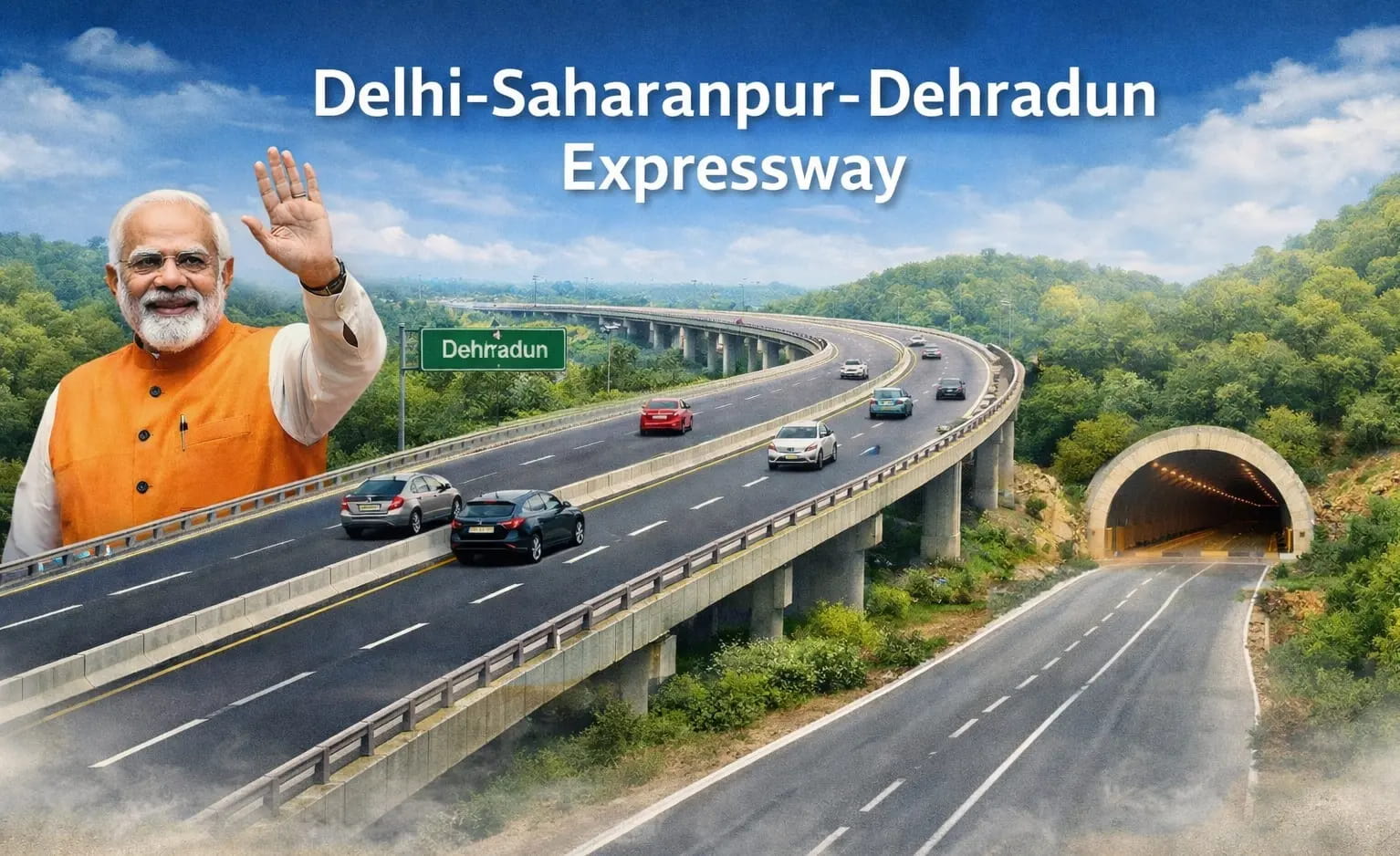 दिल्ली से देहरादून 210 km का सफर अब पांच नहीं ढाई घंटे में, पीएम मोदी करेंगे एक्सप्रेसवे का उद्घाटन