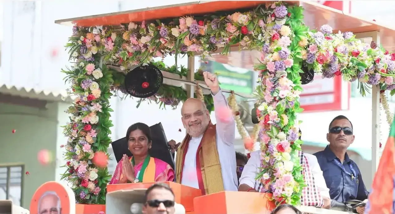 तमिलनाडु में बोले अमित शाह...कांग्रेस और DMK ने महिलाओं के साथ विश्वासघात किया
