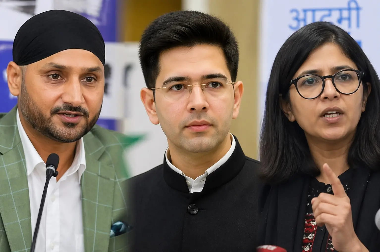 राघव चड्ढा के साथ इन 6 सांसदों ने भी छोड़ा केजरीवाल का साथ