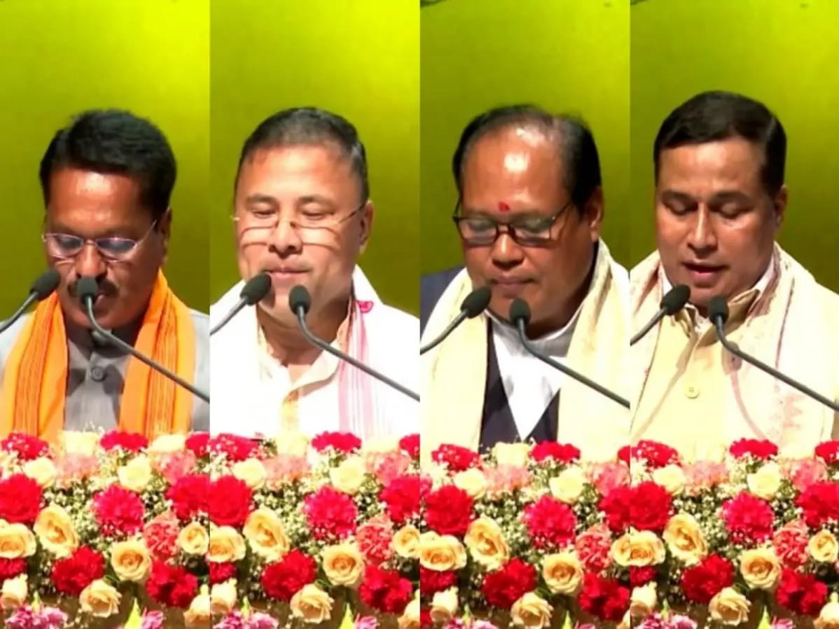 सीएम हिमंत बिस्वा सरमा की टीम में 12 मंत्री शामिल, अब कुल 17 मंत्री