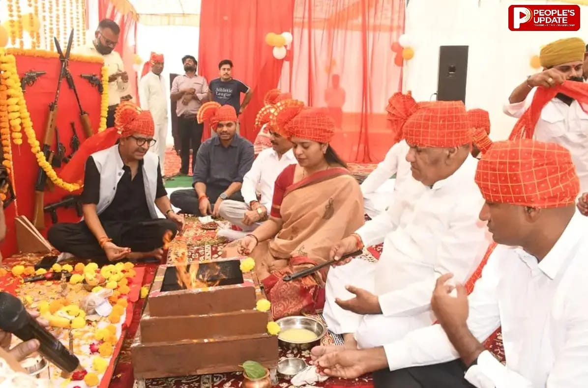  सीहोर में विजयादशमी पर पुलिस परेड ग्राउंड में गूंजा परंपरा का गौरव, शस्त्र पूजन कर सुरक्षा और शांति का लिया संकल्प