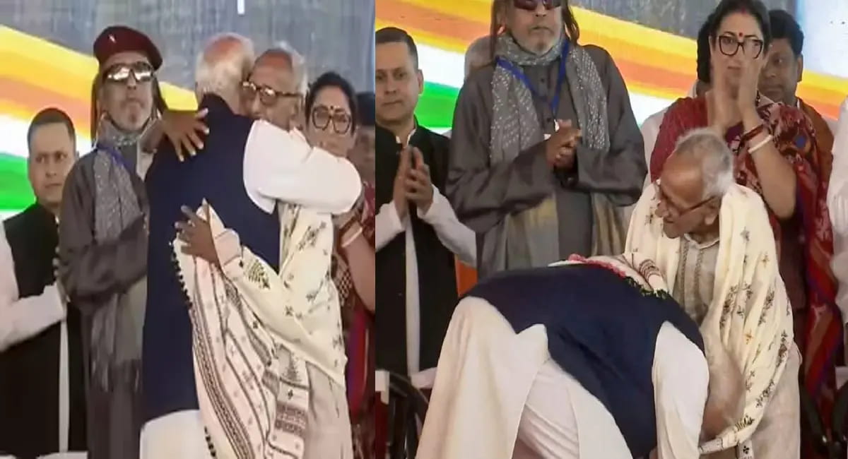 वो शख्स जिनके सम्मान में भावुक हो गए पीएम मोदी, कौन हैं 98 वर्षीय माखनलाल सरकार ?