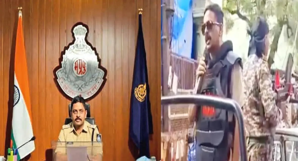 सिंघम स्टाइल में सड़क पर उतरे धार SP, उपद्रवियों को दी आखिरी चेतावनी