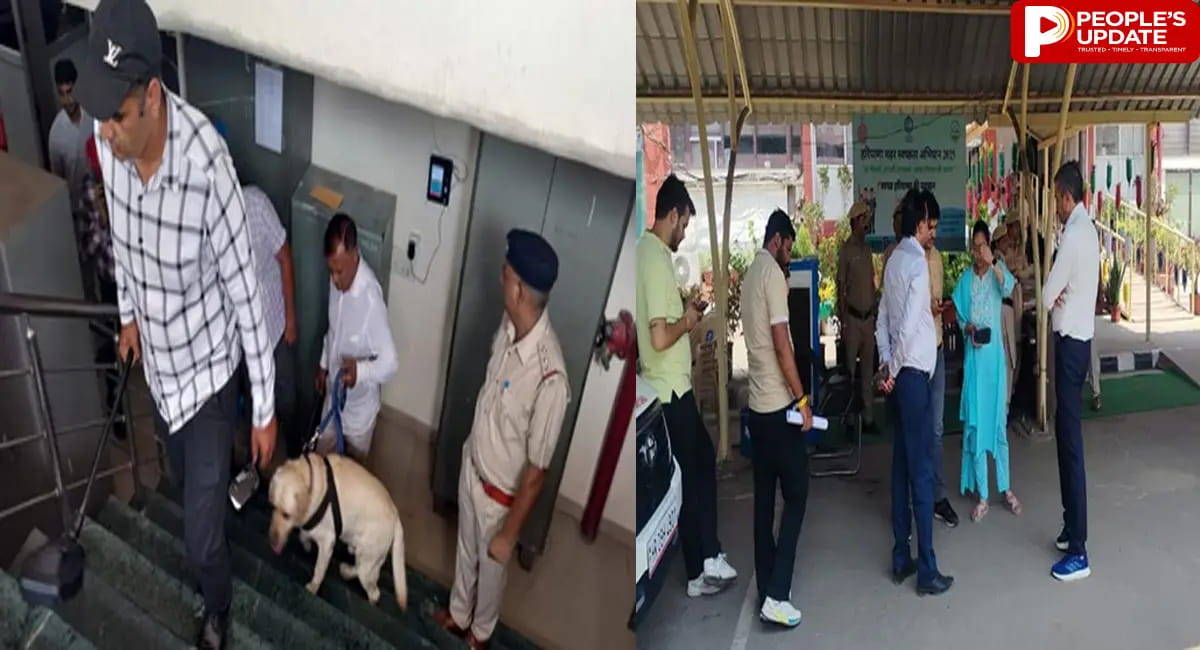 पंचकूला में बम धमकी से मचा हड़कंप, मेयर कार्यालय से लेकर मंदिरों और रेलवे ट्रैक तक को बनाया निशाना