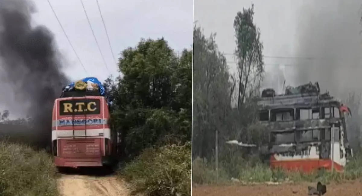 जयपुर में एक और बस हादसा, हाईटेंशन लाइन की चपेट में आने से लगी भीषण आग, 3 की मौत, कई लोग झुलसे 