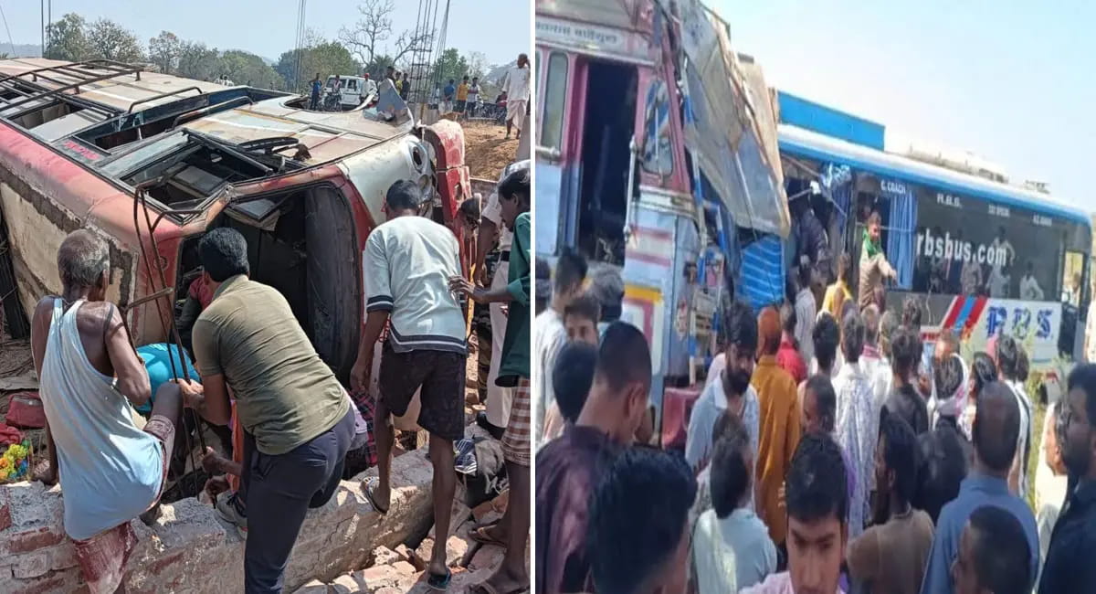 दोनों में 4-4 यात्रियों की मौत, कई की हालत नाजुक