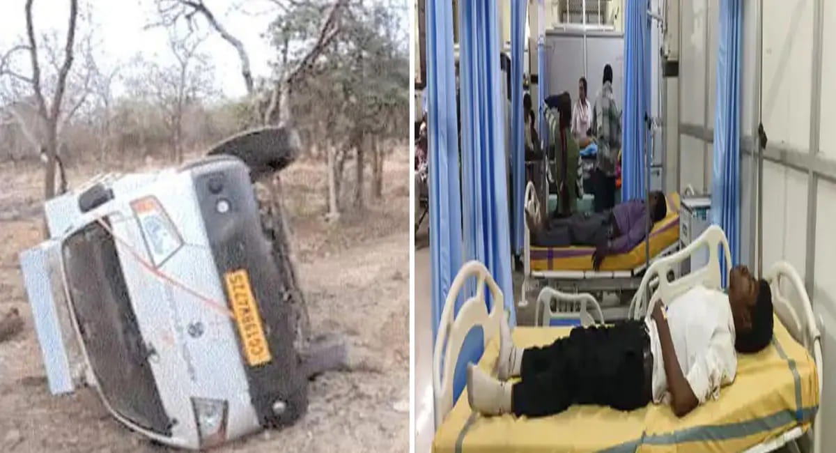 बालोद में पिकअप पलटने से भीषण हादसा, एक की मौत और 17 घायल, ड्राइवर के नशे में होने की आशंका
