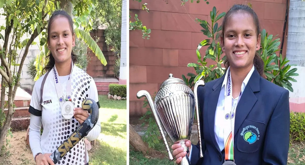 कभी टूटी हॉकी स्टिक से मैदान पर खेलने वाली नौशीन का दुनिया जीतने का सफर शुरू