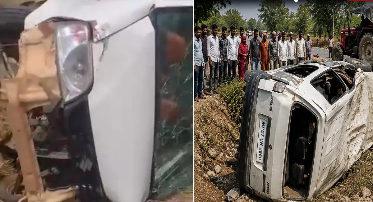 दर्शन कर लौट रहे परिवार को ट्रैक्टर ने मारी टक्कर; 3 साल के मासूम की मौत, 6 घायल