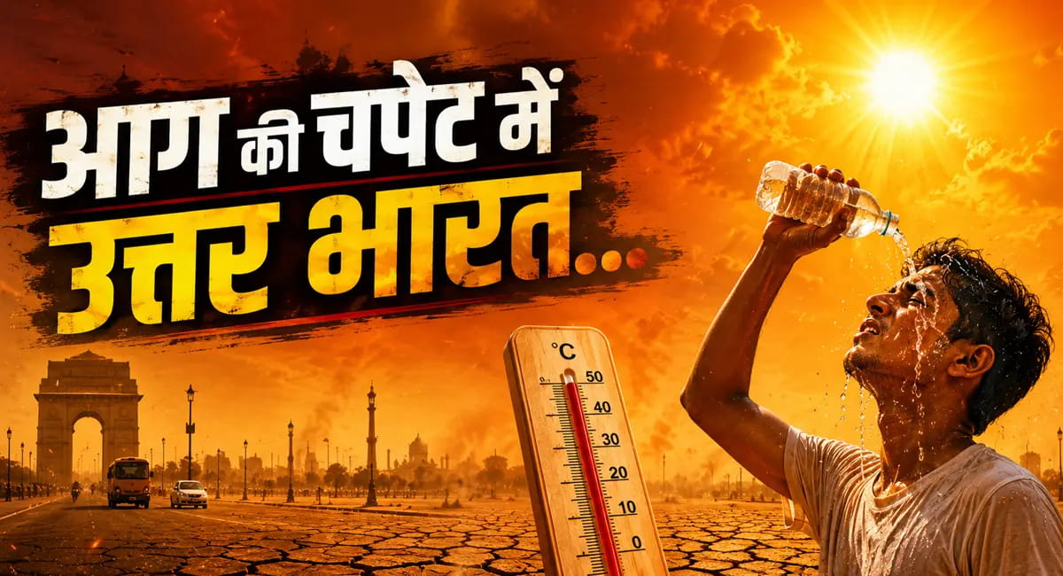 देशभर में गर्मी का रोद्र रूप, यूपी के बांदा में पारा 48.2 डिग्री, महाराष्ट्र- MP भी गर्मी से बेहाल