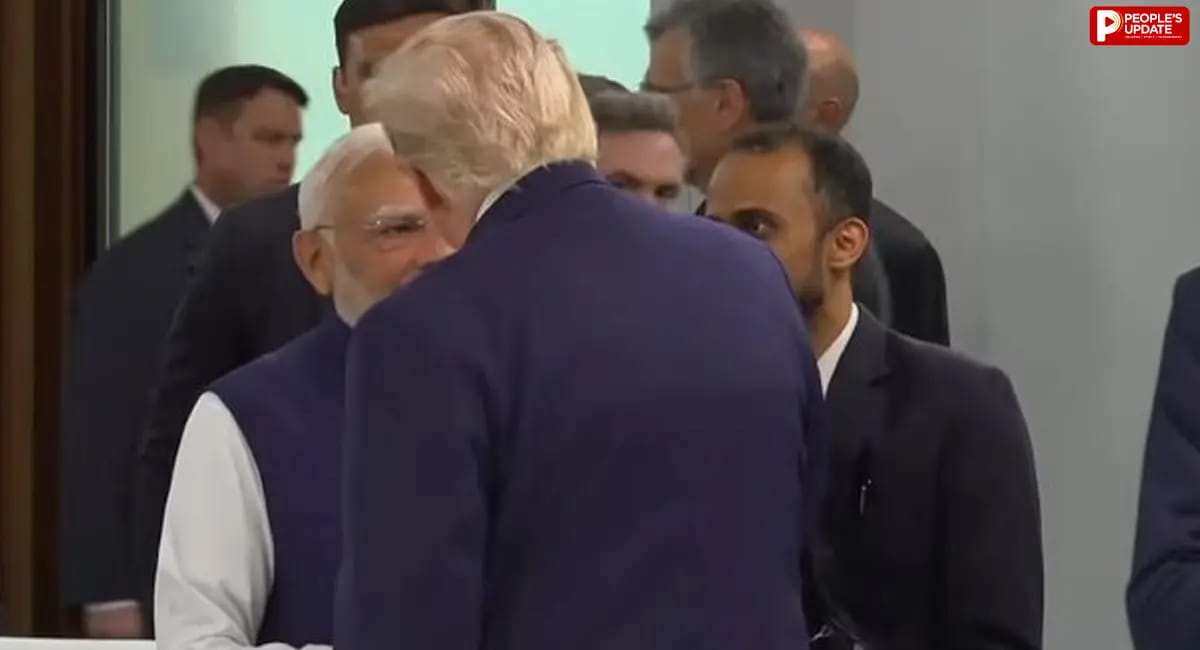 G7 समिट में 5 मिनट चर्चा की, देखे तस्वीरें