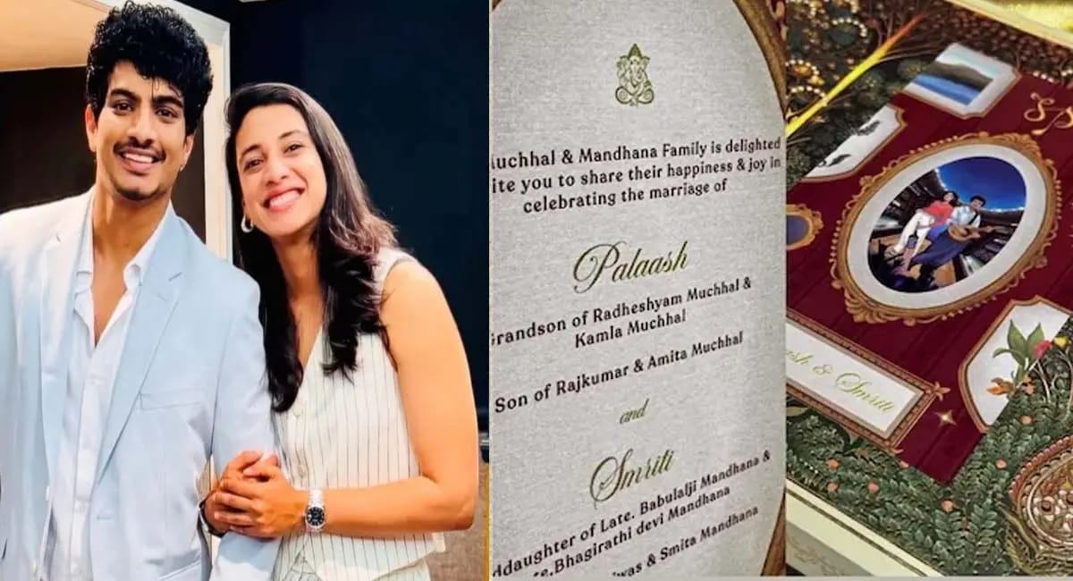 शुरू हुईं स्मृति-पलाश की शादी की रस्में, प्री-वेडिंग फंक्शन के वीडियो वायरल