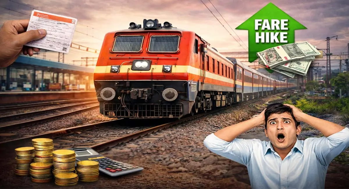 26 दिसंबर से रेलवे टिकट महंगे, यात्रियों को चुकाने होंगे EXTRA रुपए