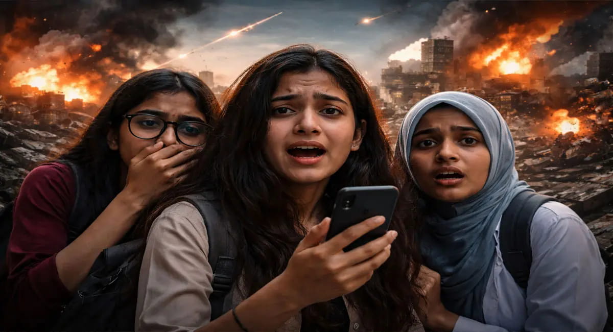 ईरान में फंसी भारतीय छात्राओं की दर्दभरी गुहार