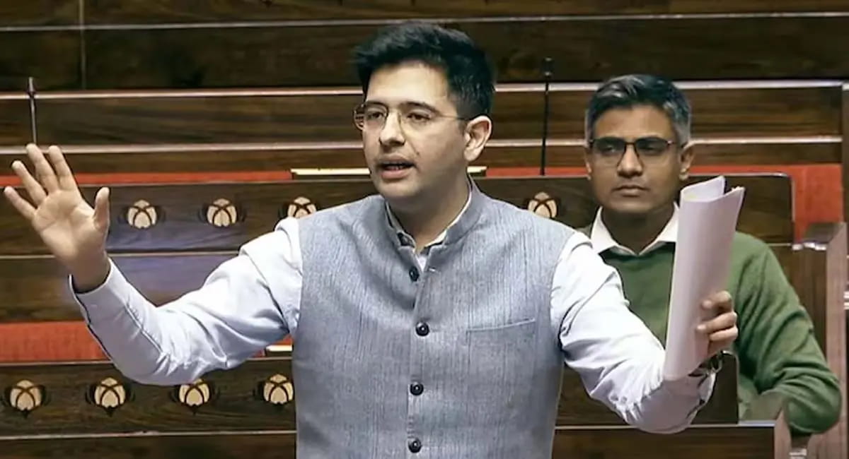राघव चड्ढा ने संसद में उठाया रिचार्ज का अनोखा मुद्दा