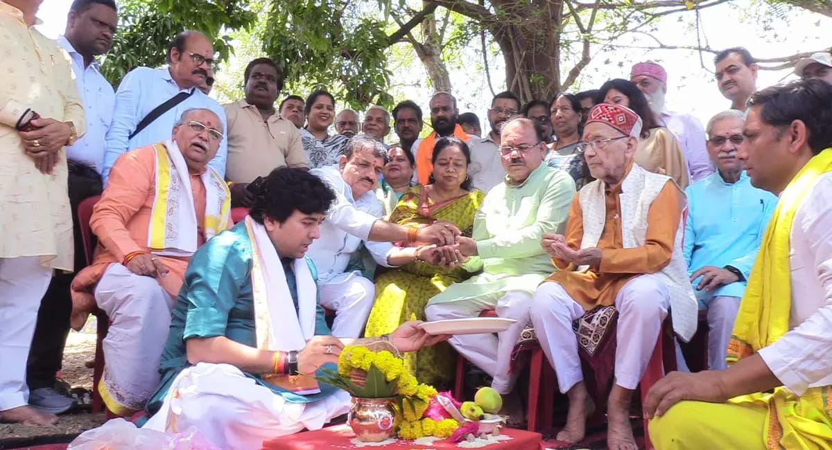 भोपाल में साहित्यकार पार्क का भूमि पूजन, संस्कृति और साहित्य को मिलेगा नया मंच