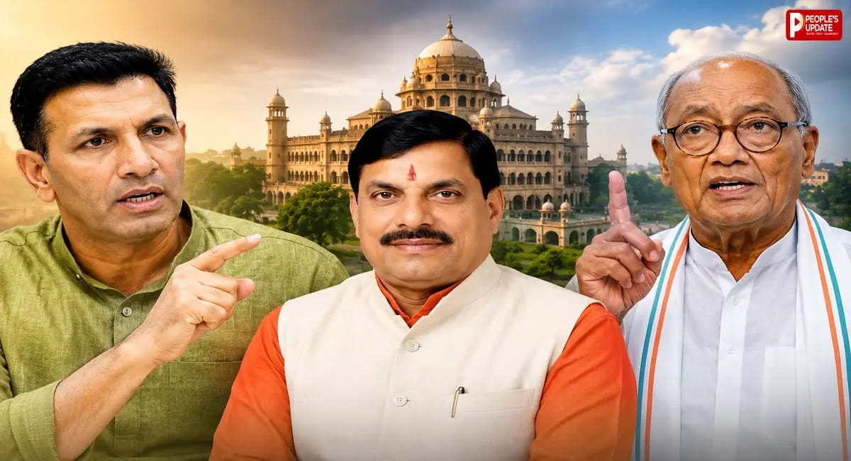 दिग्विजय सिंह ने मोहन सरकार को दी क्लीन चिट, जीतू पटवारी के आरोपों को बताया गलत