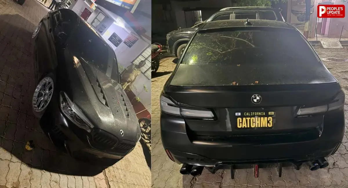 लखनऊ में BMW से 26 लाख रुपए बरामद, डिग्गी के लॉकर में छिपाई गई थी रकम