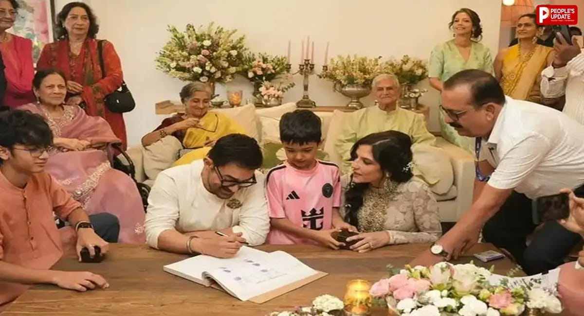 आमिर खान ने गौरी स्प्रैट संग रचाई शादी, बच्चों की मौजूदगी में हुआ रजिस्ट्रेशन, सामने आई पहली झलक