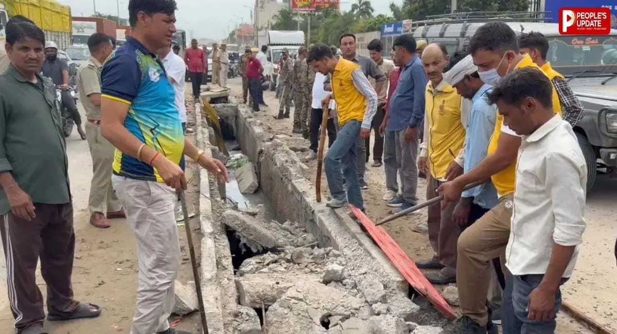 अजमेर रोड पर तेज रफ्तार ट्रॉले ने परिवार को कुचला, 3 बच्चों समेत 4 की मौत, कई घायल