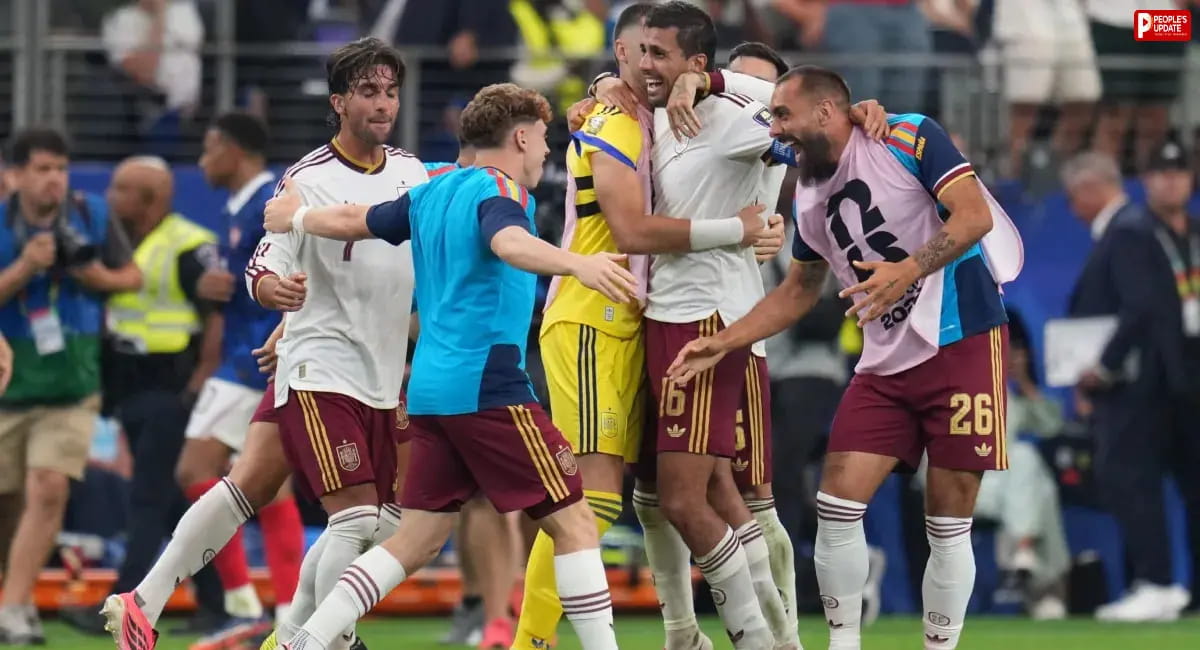 स्पेन ने फ्रांस को 2-0 से हराया, फाइनल में बनाई शानदार जगह