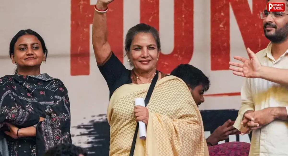 शबाना आजमी की तबीयत बिगड़ी, स्वाइन फ्लू पॉजिटिव आईं रिपोर्ट, CJP प्रोटेस्ट में नहीं होंगी शामिल