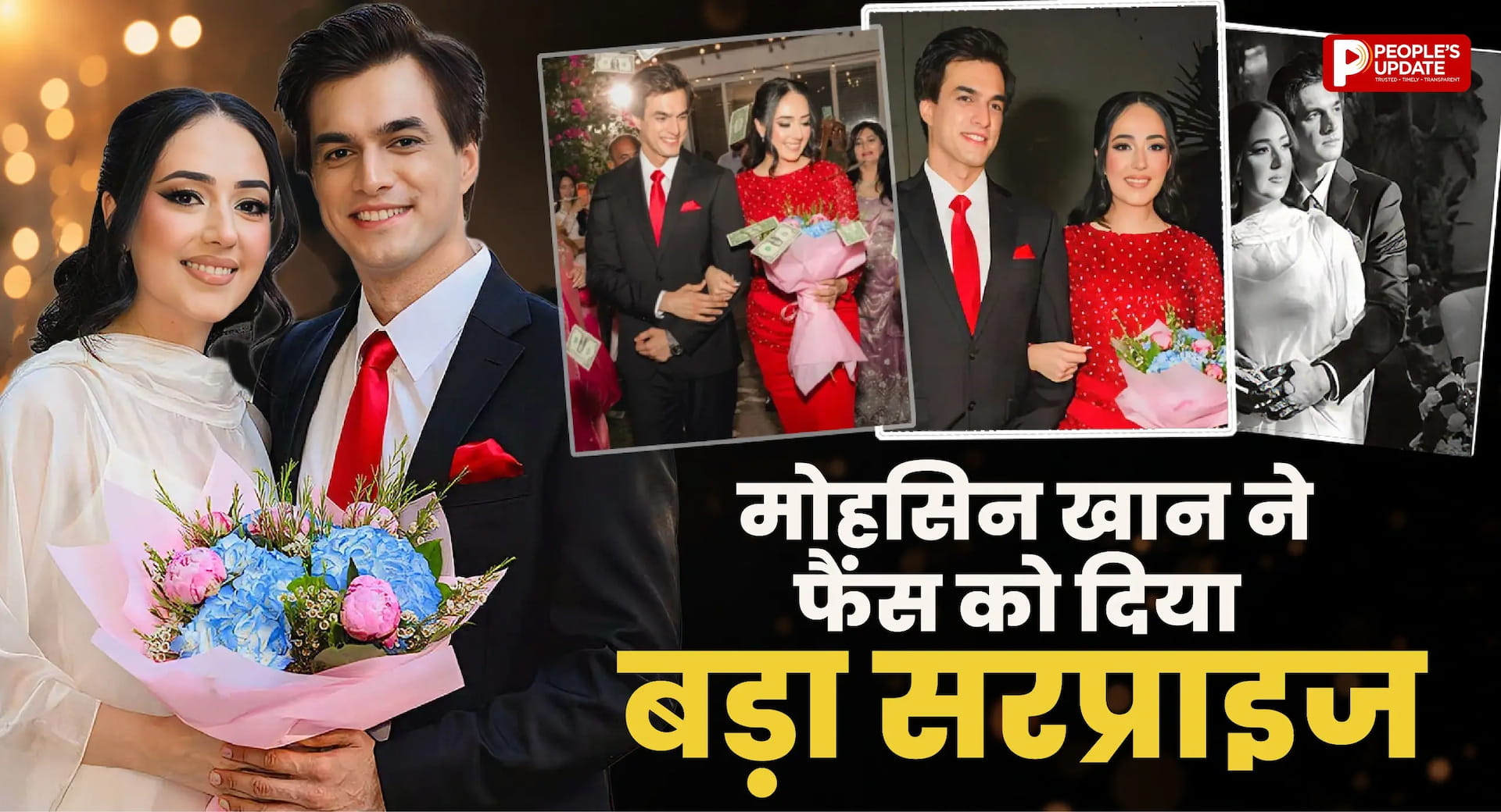 ‘YRKKH’ स्टार मोहसिन खान ने तमन्ना संग की गुपचुप सगाई, डायमंड रिंग फ्लॉन्ट करती दिखीं दुल्हन, तस्वीरें वायरल