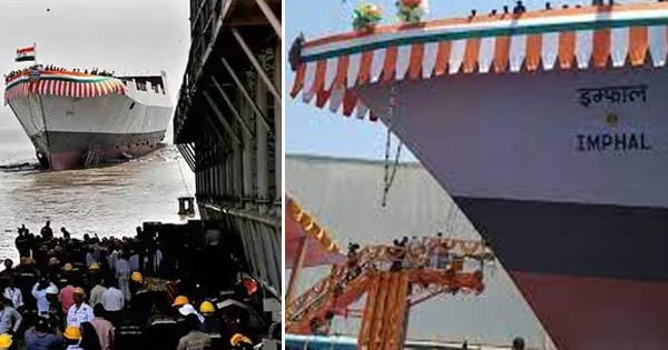 समंदर का नया सिकंदर... नौसेना में शामिल हुआ INS Imphal, दुश्मनों का करेगा खात्मा; जानें इसकी खासियतें