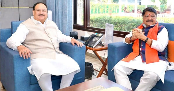 कैलाश विजयवर्गीय ने छोड़ा BJP राष्ट्रीय महासचिव का पद, दिल्ली में नड्‌डा को सौंपा इस्तीफा, कैबिनेट मंत्री बनने के बाद लिया फैसला