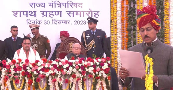 Rajasthan Cabinet : भजनलाल के 22 मिनिस्टर्स ने ली शपथ, पहली बार प्रत्याशी भी बना मंत्री, 12 कैबिनेट, 10 राज्य मंत्री बनाए गए